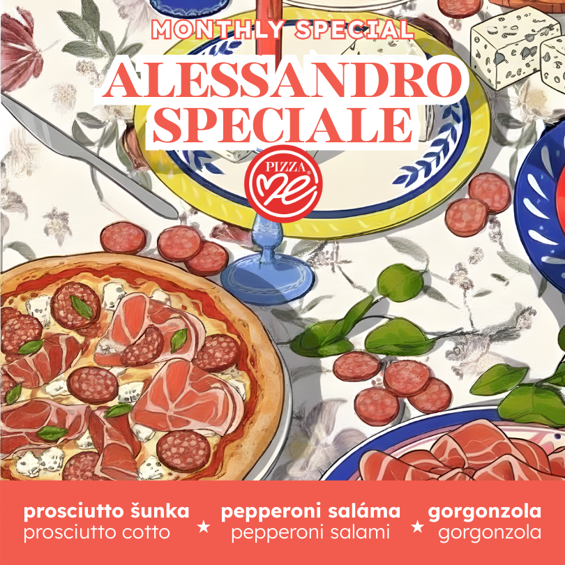 monthly pizza popup windows